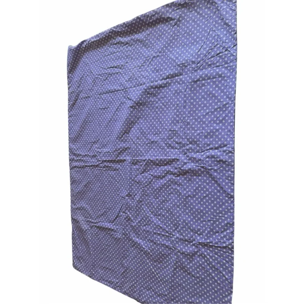 Pottery Barn Toddler Bed Duvet Cover Purple Polka Dot